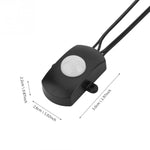 DC 5V/12V/24V USB 인체 적외선 PIR 모션 센서 스위치 LED 조명 스트립용, 검정, 흰색