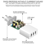 SDC-30W 2-in-1 USB to 8핀 데이터 케이블 + 30W QC 3.0 USB + 2.4A 듀얼 USB 2.0 포트 휴대폰 태블릿 PC 범용 고속 충전기 여행용 충전기 세트, EU 플러그, 8핀 케이블 포함, EU 플러그