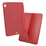 Three-folding Surface Leather Matte TPU Bottom Smart Tablet Case