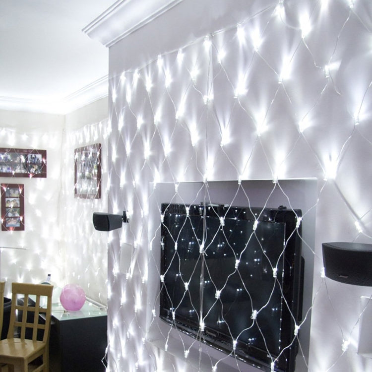 4x6m 672 LED 방수 낚시 그물 조명 커튼 스트링 라이트 요정 결혼식 파티 휴일 장식 램프 220V, EU 플러그