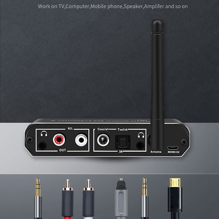 ZS-SGD09 3-in-1 디지털-아날로그 블루투스 5.0 수신기 및 송신기