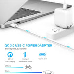 PD3.0 30W USB-C / Type-C Interface Universal Travel Charger with Detachable Foot, UK Plug, UK Plug