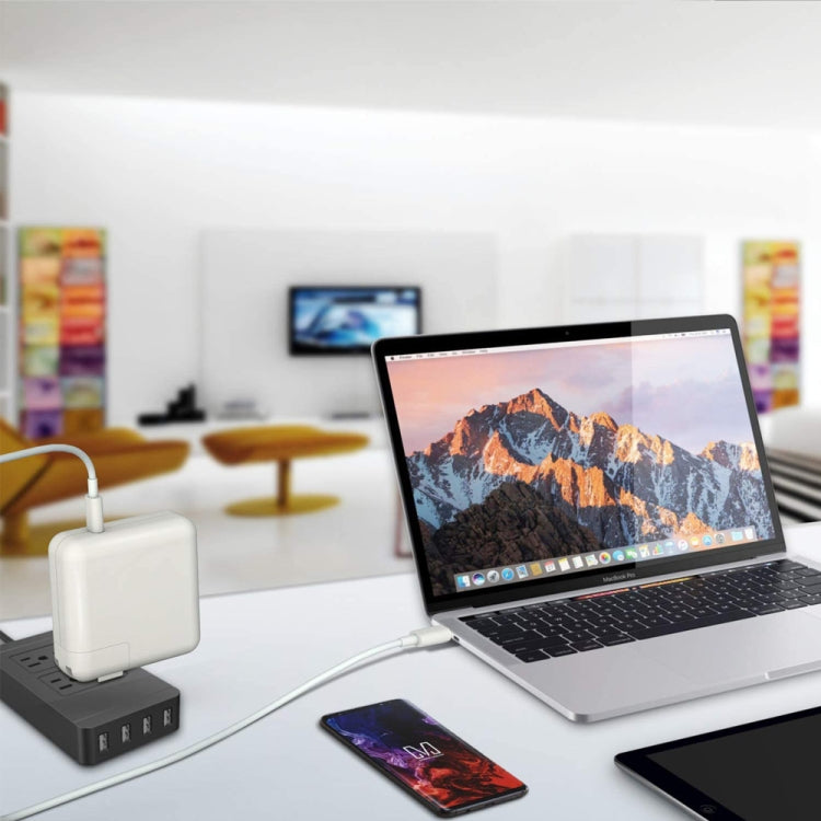 PD3.0 30W USB-C / Type-C Interface Universal Travel Charger with Detachable Foot, UK Plug, UK Plug