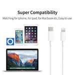 2 in 1 PD3.0 30W USB-C / 타입-C 여행용 충전기 분리형 플러그 + PD3.0 3A USB-C / 타입-C to 8핀 고속 충전 데이터 케이블 세트, 케이블 길이: 1m, AU 플러그, 1m
