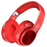 VJ320 블루투스 5.0 헤드마운트 접이식 무선 헤드폰 TF 카드 지원 마이크 포함, VJ320 블랙, VJ320 블루, VJ320 레드, VJ320 화이트