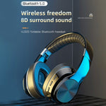VJ320 블루투스 5.0 헤드마운트 접이식 무선 헤드폰 TF 카드 지원 마이크 포함, VJ320 블랙, VJ320 블루, VJ320 레드, VJ320 화이트