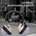 OneDer S3 2-in-1 헤드폰 & 스피커 휴대용 무선 블루투스 헤드폰 노이즈 캔슬링 오버이어 스테레오