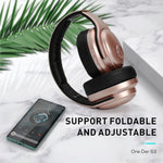 OneDer S3 2-in-1 헤드폰 & 스피커 휴대용 무선 블루투스 헤드폰 노이즈 캔슬링 오버이어 스테레오
