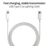 SDC-20W 2 in 1 PD 20W USB-C / Type-C 여행용 충전기 + 3A PD3.0 USB-C / Type-C to 8핀 고속 충전 데이터 케이블 세트, 케이블 길이: 1m, US 플러그, EU 플러그, UK 플러그