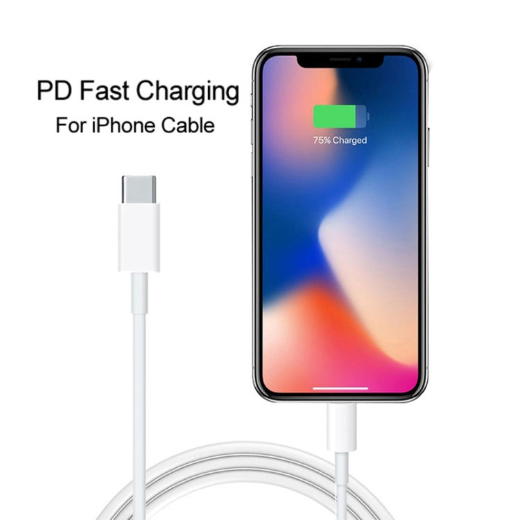 SDC-20W 2 in 1 PD 20W USB-C / Type-C 여행용 충전기 + 3A PD3.0 USB-C / Type-C to 8핀 고속 충전 데이터 케이블 세트, 케이블 길이: 1m, US 플러그, EU 플러그, UK 플러그