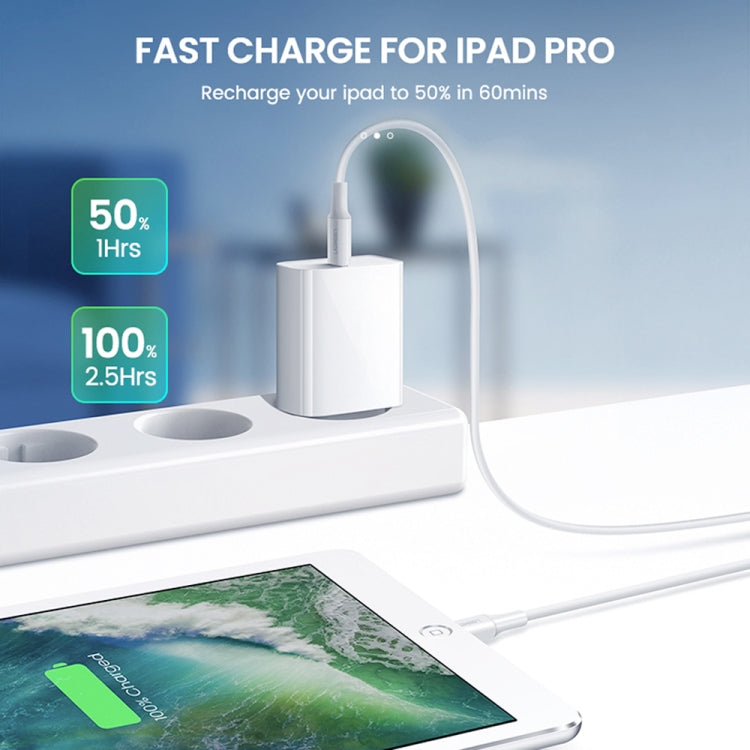 SDC-20W 2 in 1 PD 20W USB-C / Type-C 여행용 충전기 + 3A PD3.0 USB-C / Type-C to 8핀 고속 충전 데이터 케이블 세트, 케이블 길이: 1m, US 플러그, EU 플러그, UK 플러그