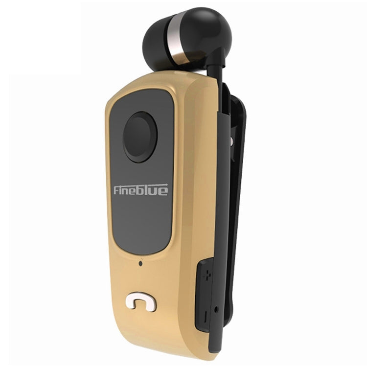F920 CSR4.1 자동 감김 케이블 발신자 진동 알림 도난 방지 블루투스 헤드셋, 블랙, 화이트, 골드, 실버, 그레이