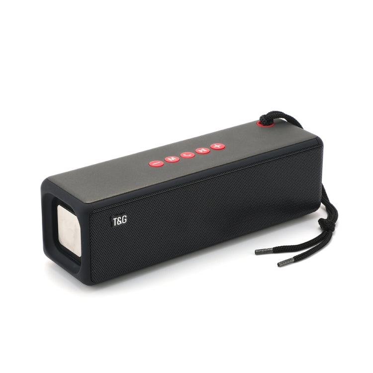 T&G TG271 TWS 서브우퍼 블루투스 스피커, 꼬임 방지 로프 포함, USB/AUX/TF 카드/FM 지원