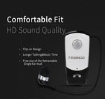 F960 CSR4.1 자동 감김 케이블 발신자 진동 알림 도난 방지 블루투스 헤드셋, 블랙, 화이트, 실버