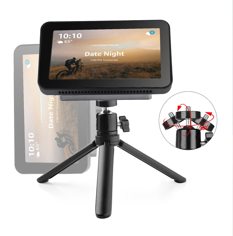화면이 있는 스마트 스피커 Echo Show 8용 자석 360도 조절 회전 홀더 세트, Echo Show 8용