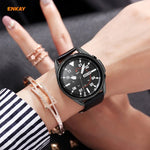 삼성 갤럭시 워치 3 41mm용 2-in-1 ENKAY 햇-프린스 전기 도금 소프트 TPU 케이스 + 0.2mm 9H 2.15D 곡면 엣지 강화유리 필름