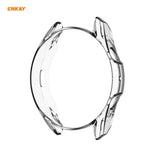 2-in-1 ENKAY 햇-프린스 투명 소프트 TPU 케이스 + 0.2mm 9H 2.15D 곡면 엣지 강화유리 필름, 삼성 갤럭시 워치 3 45mm용