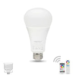 FUT105 12W RGB + CCT LED 전구 조명 E27 실내 조명 2.4G 리모컨 스마트폰 앱 제어 침실 거실 AC100~240V