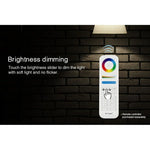 FUT105 12W RGB + CCT LED 전구 조명 E27 실내 조명 2.4G 리모컨 스마트폰 앱 제어 침실 거실 AC100~240V