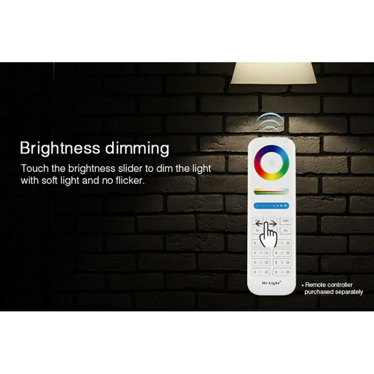 FUT105 12W RGB + CCT LED 전구 조명 E27 실내 조명 2.4G 리모컨 스마트폰 앱 제어 침실 거실 AC100~240V