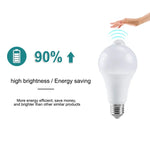 LED 조명 방수 모션 센서 적외선 센서 E27 LED 센서 전구 흰색 빛