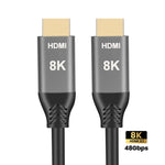 HDMI2.1 8K 120Hz 고화질 HD 케이블, 케이블 길이: 1m, 120Hz 1m