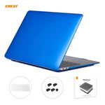 ENKAY 3-in-1 크리스탈 노트북 보호 케이스 + EU 버전 TPU 키보드 필름 + 먼지 방지 플러그 세트, MacBook Air 13.3인치 A1932 (2018)용, MacBook Air 13.3인치 A1932 (2018)용