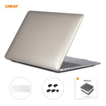 ENKAY 3-in-1 크리스탈 노트북 보호 케이스 + EU 버전 TPU 키보드 필름 + 먼지 방지 플러그 세트, MacBook Air 13.3인치 A1932 (2018)용, MacBook Air 13.3인치 A1932 (2018)용