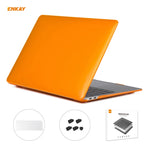 ENKAY 3-in-1 크리스탈 노트북 보호 케이스 + EU 버전 TPU 키보드 필름 + 먼지 방지 플러그 세트, MacBook Air 13.3인치 A1932 (2018)용, MacBook Air 13.3인치 A1932 (2018)용