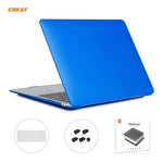 ENKAY 3-in-1 매트 노트북 보호 케이스 + EU 버전 TPU 키보드 필름 + 방진 플러그 세트, MacBook Air 13.3인치 A2179 & A2337 (2020)용