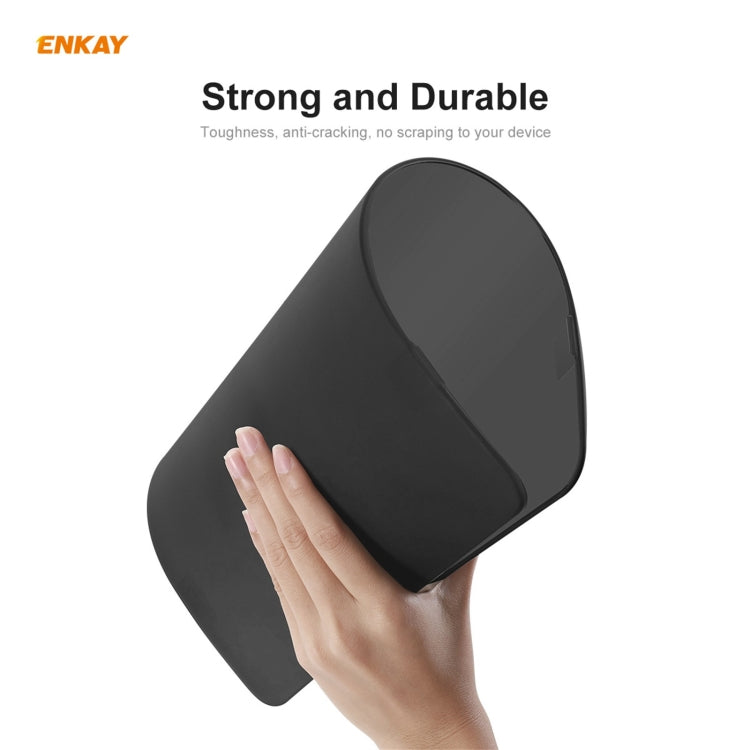 ENKAY 3-in-1 매트 노트북 보호 케이스 + EU 버전 TPU 키보드 필름 + 방진 플러그 세트, MacBook Air 13.3인치 A2179 & A2337 (2020)용