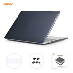ENKAY 3-in-1 크리스탈 노트북 보호 케이스 + EU 버전 TPU 키보드 필름 + 방진 플러그 세트, MacBook Pro 16인치 A2141 (터치 바 있음)용