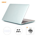 ENKAY 3-in-1 크리스탈 노트북 보호 케이스 + EU 버전 TPU 키보드 필름 + 방진 플러그 세트, MacBook Pro 16인치 A2141 (터치 바 있음)용