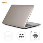 ENKAY 3-in-1 크리스탈 노트북 보호 케이스 + EU 버전 TPU 키보드 필름 + 방진 플러그 세트, MacBook Pro 16인치 A2141 (터치 바 있음)용