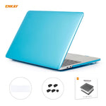 ENKAY 3-in-1 크리스탈 노트북 보호 케이스 + EU 버전 TPU 키보드 필름 + 방진 플러그 세트, MacBook Pro 16인치 A2141 (터치 바 있음)용