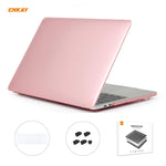 ENKAY 3-in-1 크리스탈 노트북 보호 케이스 + EU 버전 TPU 키보드 필름 + 방진 플러그 세트, MacBook Pro 16인치 A2141 (터치 바 있음)용