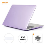 ENKAY 3-in-1 크리스탈 노트북 보호 케이스 + EU 버전 TPU 키보드 필름 + 방진 플러그 세트, MacBook Pro 16인치 A2141 (터치 바 있음)용