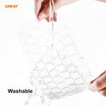 ENKAY 3-in-1 크리스탈 노트북 보호 케이스 + EU 버전 TPU 키보드 필름 + 방진 플러그 세트, MacBook Pro 16인치 A2141 (터치 바 있음)용