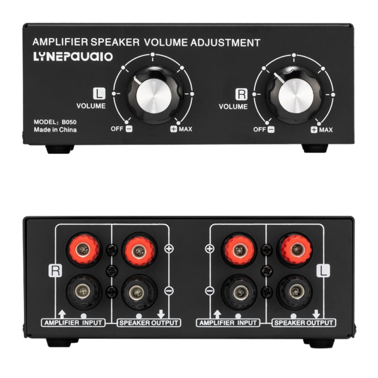 B050  Passive Speaker Volume Adjustment Controller,  Left And Right Channel Independent Volume Adjustment, 150W Per Channel, B050