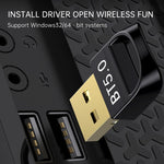 USB 블루투스 V5.0 어댑터 수신기, 블루투스 V5.0