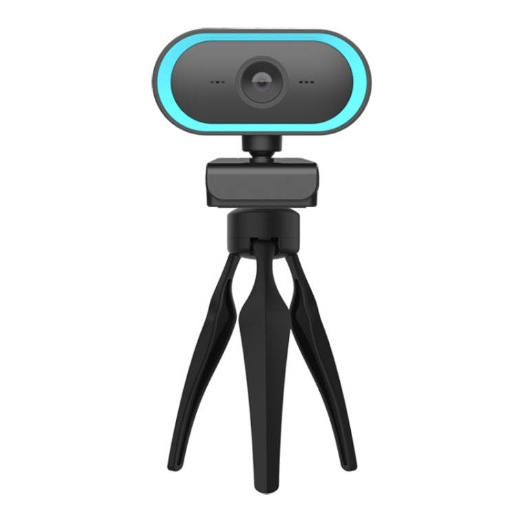 C11 2K 화질 HD 왜곡 없는 360도 회전 내장 마이크 선명한 사운드 웹캠 삼각대 포함