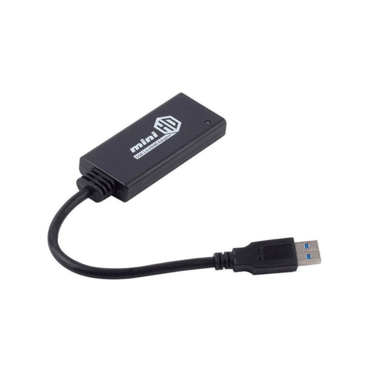 USB 3.0 to HDMI HD 변환 케이블 어댑터 오디오 포함, 케이블 길이: 20cm