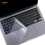 ENKAY MacBook Pro 16인치 A2141 / Pro 13.3인치 A2289 & A2251 & A2338 (2020)용 소프트 TPU 키보드 보호 필름, EU 버전