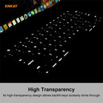 ENKAY MacBook Pro 16인치 A2141 / Pro 13.3인치 A2289 & A2251 & A2338 (2020)용 소프트 TPU 키보드 보호 필름, EU 버전