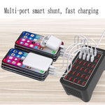 XLD-A7 150W 30 USB 포트 고속 충전 스테이션 스마트 충전기, AC 110-240V, 150W 30 USB 포트 EU 플러그, 150W 30 USB 포트 미국 플러그, 150W 30 USB 포트 호주 플러그, 150W 30 USB 포트 영국 플러그
