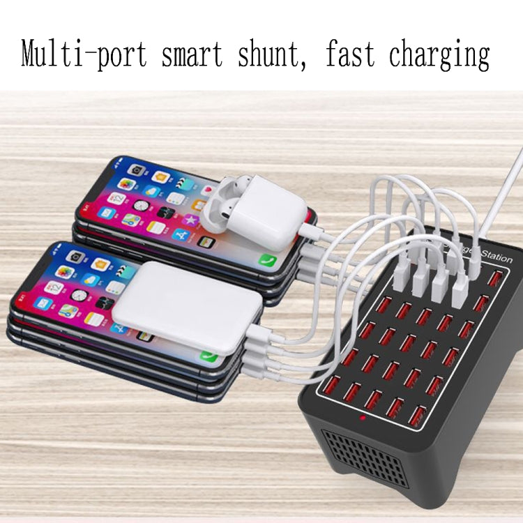 XLD-A7 150W 30 USB 포트 고속 충전 스테이션 스마트 충전기, AC 110-240V, 150W 30 USB 포트 EU 플러그, 150W 30 USB 포트 미국 플러그, 150W 30 USB 포트 호주 플러그, 150W 30 USB 포트 영국 플러그