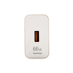 HW-66W 66W USB 고속 충전 여행용 충전기 + USB to Type-C 플래시 충전 데이터 케이블, US 플러그, US 플러그(1m), US 플러그(1.5m), US 플러그(2m)