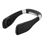 Hand Free Mini USB Neck Fan - Rechargeable Portable Headphone Design Wearable Neckband Fan, 3 Level Air Flow, 360 Degree Free Rotation Perfect for Sports, Office and Outdoor