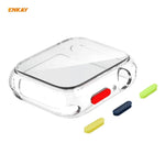 ENKAY 햇-프린스 풀 커버리지 TPU 케이스 + 강화유리 보호필름, 애플 워치 시리즈 6 / 5 / 4 / SE 44mm용