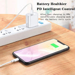 PD 20W 단일 USB-C / 타입-C 포트 여행용 충전기 전원 어댑터, US 플러그, 20W US 플러그